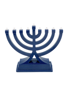 Menorah battery powered lights