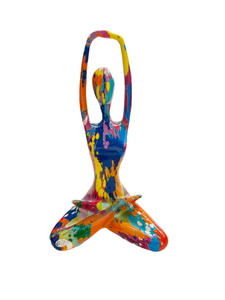 People in yoga poses
