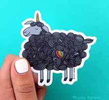 Load image into Gallery viewer, Black Sheep Unicorn