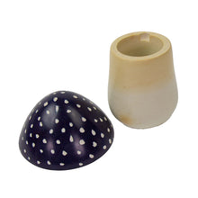 Load image into Gallery viewer, Mushroom Container with Blue Cap