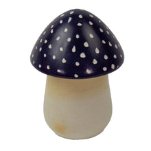 Load image into Gallery viewer, Mushroom Container with Blue Cap