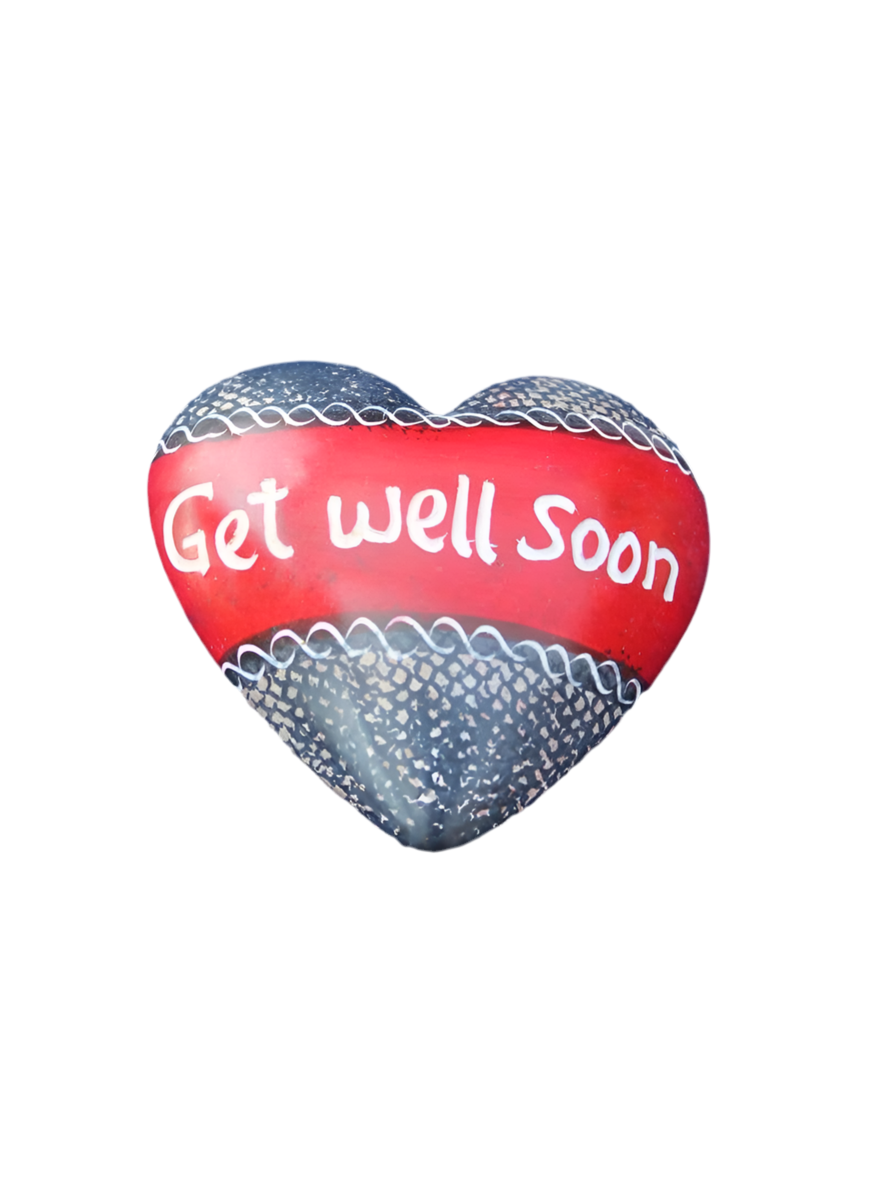 Get well soon heart