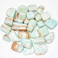 Load image into Gallery viewer, Caribbean Calcite Tumbled Pocket Stone