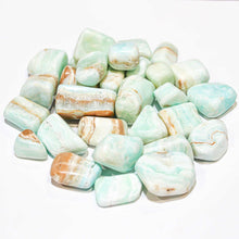 Load image into Gallery viewer, Caribbean Calcite Tumbled Pocket Stone