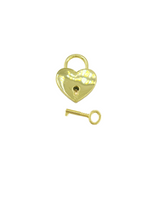 Load image into Gallery viewer, Heart Lock with key