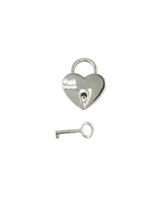 Heart Lock with key