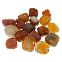 Load image into Gallery viewer, Carnelian Tumbled Pocket Stone (B)