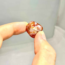 Load image into Gallery viewer, Carnelian Tumbled Pocket Stone (B)