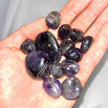 Load image into Gallery viewer, Amethyst Tumbled Pocket Stone