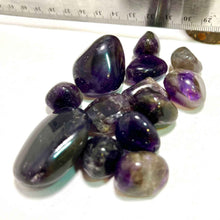Load image into Gallery viewer, Amethyst Tumbled Pocket Stone