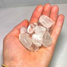 Load image into Gallery viewer, Clear Quartz Tumbled Stone