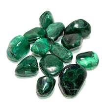 Load image into Gallery viewer, Malachite Tumbled Stone