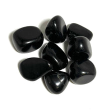 Load image into Gallery viewer, Black Obsidian Tumbled Pocket Stone