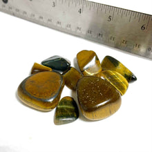 Load image into Gallery viewer, Tiger Eye Tumbled Pocket Stone