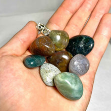 Load image into Gallery viewer, Moss Agate Tumbled Pocket Stone
