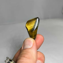 Load image into Gallery viewer, Tiger Eye Tumbled Pocket Stone