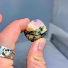 Load image into Gallery viewer, Rhodonite Tumbled Pocket Stone