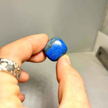Load image into Gallery viewer, Lapis Lazuli Tumbled Pocket Stone
