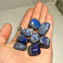 Load image into Gallery viewer, Lapis Lazuli Tumbled Pocket Stone
