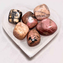 Load image into Gallery viewer, Rhodonite Tumbled Pocket Stone
