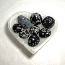 Load image into Gallery viewer, Snowflake Obsidian Tumbled Stone