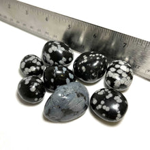 Load image into Gallery viewer, Snowflake Obsidian Tumbled Stone