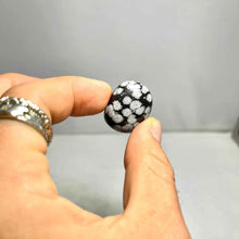 Load image into Gallery viewer, Snowflake Obsidian Tumbled Stone
