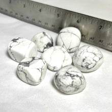 Load image into Gallery viewer, White Howlite Tumbled Stone