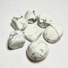 Load image into Gallery viewer, White Howlite Tumbled Stone