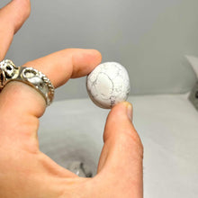Load image into Gallery viewer, White Howlite Tumbled Stone