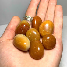Load image into Gallery viewer, Orange Aventurine Tumbled Stone