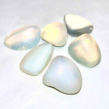 Load image into Gallery viewer, Opalite Tumbled Pocket Stone