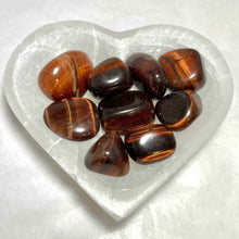 Load image into Gallery viewer, Red Tiger Eye Tumbled Pocket Stone