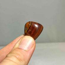 Load image into Gallery viewer, Red Tiger Eye Tumbled Pocket Stone
