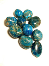 Load image into Gallery viewer, Blue Apatite Tumbled Stone