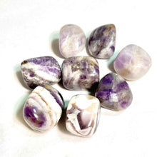 Load image into Gallery viewer, Chevron Amethyst Tumbled Stone