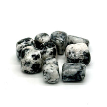Load image into Gallery viewer, Tourmalinated Quartz (Hand Polished) Tumbled Stone