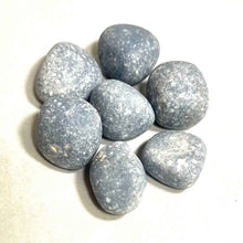 Load image into Gallery viewer, Angelite Tumbled Pocket Stone