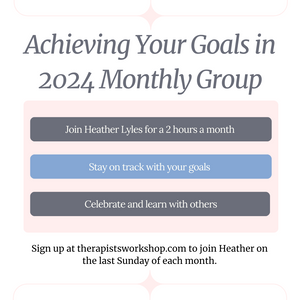 Achieving Your Goals for 2024 Monthly Group - Sunday Group