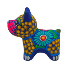 Load image into Gallery viewer, Alebrije Bulldog Figurine | Colorful Floral Design