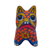 Load image into Gallery viewer, Alebrije Bulldog Figurine | Colorful Floral Design