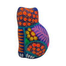 Load image into Gallery viewer, Alebrije Cat Figurine | Hand-Painted Mexican Folk Art