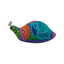 Load image into Gallery viewer, Alebrije Snail Figurine | Colorful Hand-Painted Design
