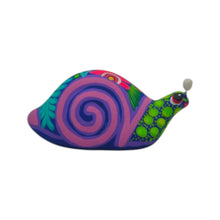 Load image into Gallery viewer, Alebrije Snail Figurine | Colorful Hand-Painted Design