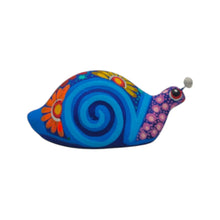 Load image into Gallery viewer, Alebrije Snail Figurine | Colorful Hand-Painted Design