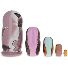 Load image into Gallery viewer, Nesting Dolls Set of 5: Sad Cat &amp; Friends