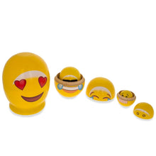 Load image into Gallery viewer, Facial expression Nesting Dolls