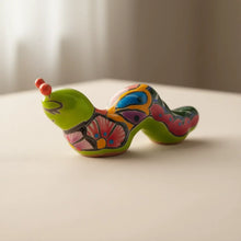 Load image into Gallery viewer, Colorful Talavera Caterpillar | Mexican Ceramic Figurine