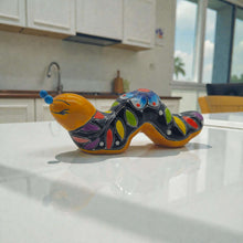 Load image into Gallery viewer, Colorful Talavera Caterpillar | Mexican Ceramic Figurine