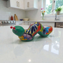 Load image into Gallery viewer, Colorful Talavera Caterpillar | Mexican Ceramic Figurine